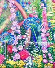 Load image into Gallery viewer, Chelsea Blooms original oil painting image 2