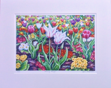 Load image into Gallery viewer, Dancing Tulips original art image 2