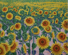 Load image into Gallery viewer, Suffolk Sunflowers original oil painting image 1