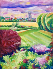 Load image into Gallery viewer, Stoke-by-Nayland Suffolk landscape print image 1