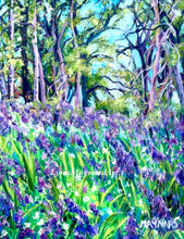 Load image into Gallery viewer, Bluebell Heaven original painting image 1